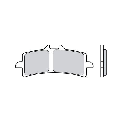 Brzdové obloženie BREMBO 07BB37SA