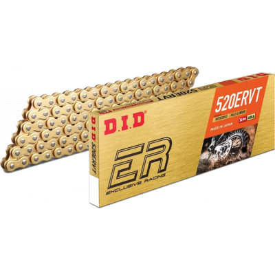 Závodný reťaz enduro D.I.D Chain 520ERVT 120 L zlatá/zlatá