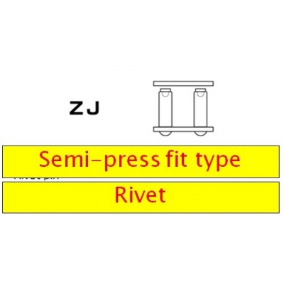 Nitovacia spojka reťaze D.I.D Chain 530VX3 ZJ