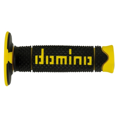 Rukoväte/ gripy Domino OFFROAD, čierno-žlté fluo, 120mm