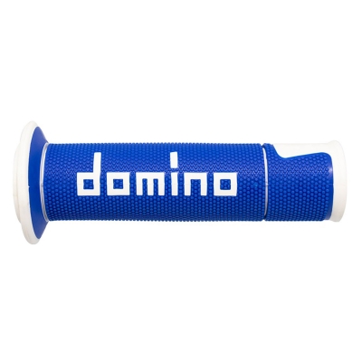 Rukoväte/ gripy Domino ROAD, modro-biele, 120mm/125mm