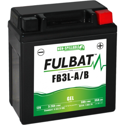 Gelový akumulátor FULBAT FB3L-A/B GEL (YB3L-A/B GEL)