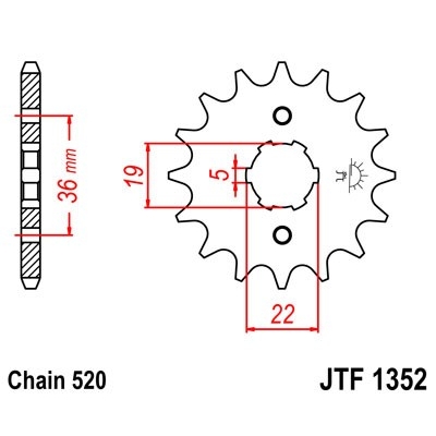 Kolečko JT JTF 1352