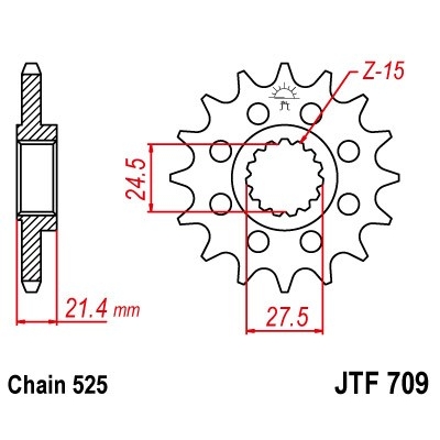 Kolečko JT JTF 709