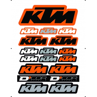 Nálepky KTM