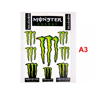Nálepky Monster Energy 2