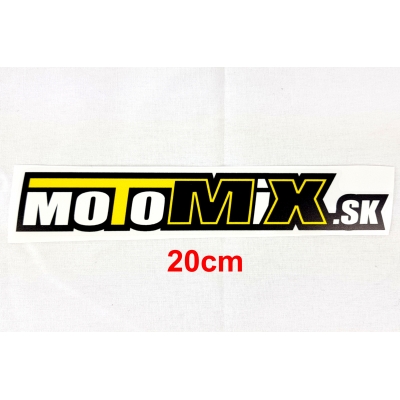 Nálepka Motomix.sk 20cm