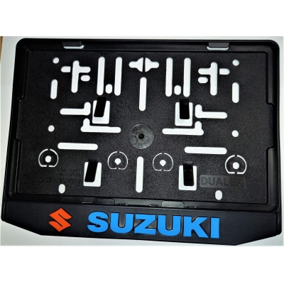 Podložka pod ŠPZ moto - 3D Suzuki