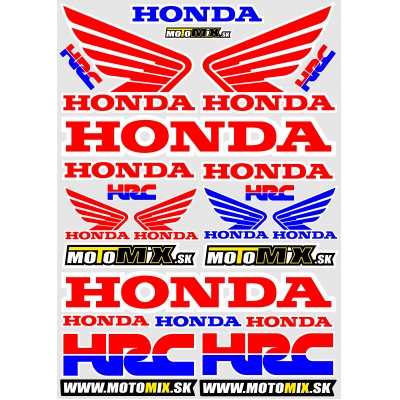 Nálepky Honda 4 A3