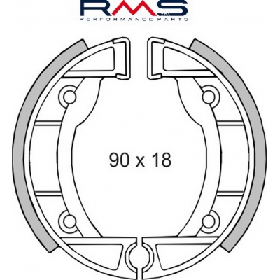 Brzdové čeľuste RMS 225120190