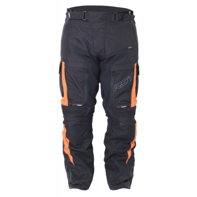 Textilné nohavice RST Adventure III PRO series čierno-oranžové