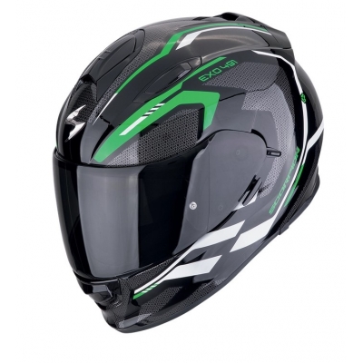 Prilba Scorpion EXO-491 Kripta Black Green White 2025