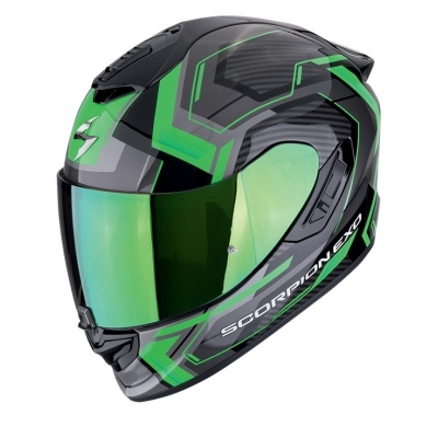 Prilba SCORPION EXO-1400 EVO II Air 2025 Linart Black Green