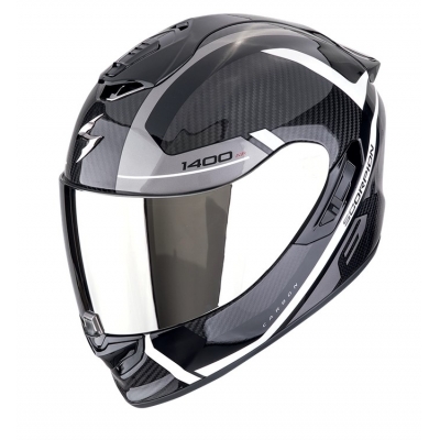 Prilba SCORPION EXO-1400 EVO 2 Carbon Air 2025 Enko Black Silver White