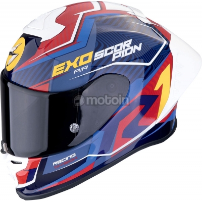 Prilba SCORPION EXO-R1 EVO II Air 2025 Coup Black Red Yellow