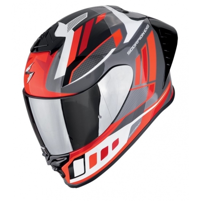 Prilba SCORPION EXO-R1 EVO II Air 2025 Vital Grey White Red