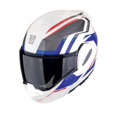 Prilba Scorpion EXO-TECH EVO Furio 2025 White Red Blue