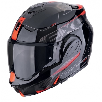 Prilba Scorpion EXO-TECH EVO Traveller 2025 Black Red