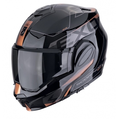 Prilba Scorpion EXO-TECH EVO Traveller 2025 Black Copper