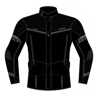 Textilná bunda SECA COMPASS Black