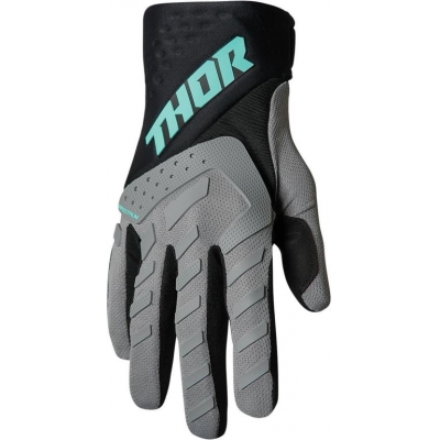 Rukavice Thor Spectrum Gray Black Mint