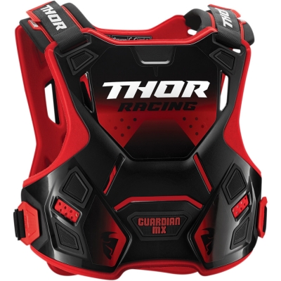 Chránič hrude Thor 2019 Guardian MX - červeno čierný