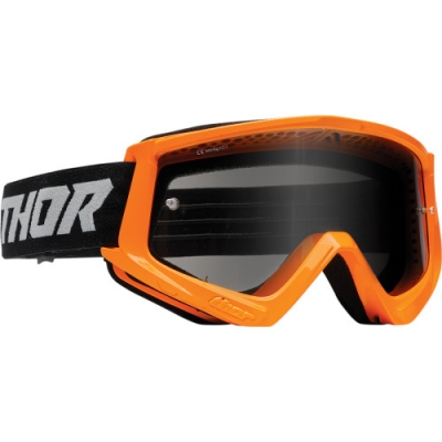 Okuliare Thor Combat Sand 22- fluo oranžovo-čierne