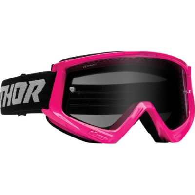 Okuliare Thor Combat Sand 22- fluo ružovo- čierne