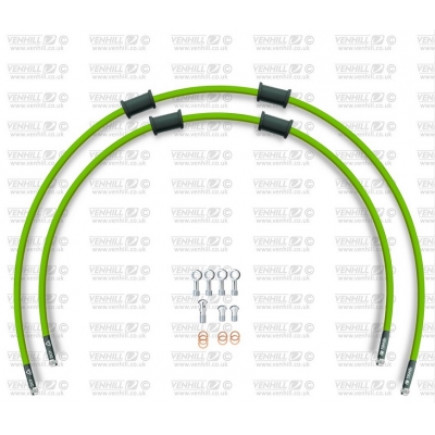 CROSSOVER-predok-sada Venhill POWERHOSEPLUS HON-10015FS-GR (2 hadice v sade) zelené hadice, nerezové koncovky