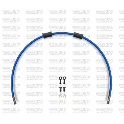 Hadica prednej brzdy sada Venhill POWERHOSEPLUS BMW-8001FB-SB (1 hadica v sade) modré hadice, čierne koncovky