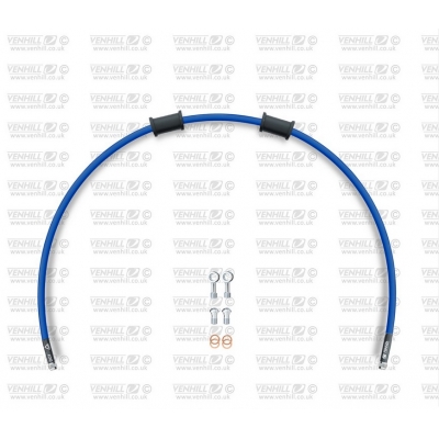 Hadica zadnej brzdy Venhill POWERHOSEPLUS APR-0001RS-SB (1 hadica v sade) modré hadice, nerezové koncovky