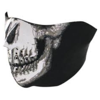 Maska Zan Skull - polovičná